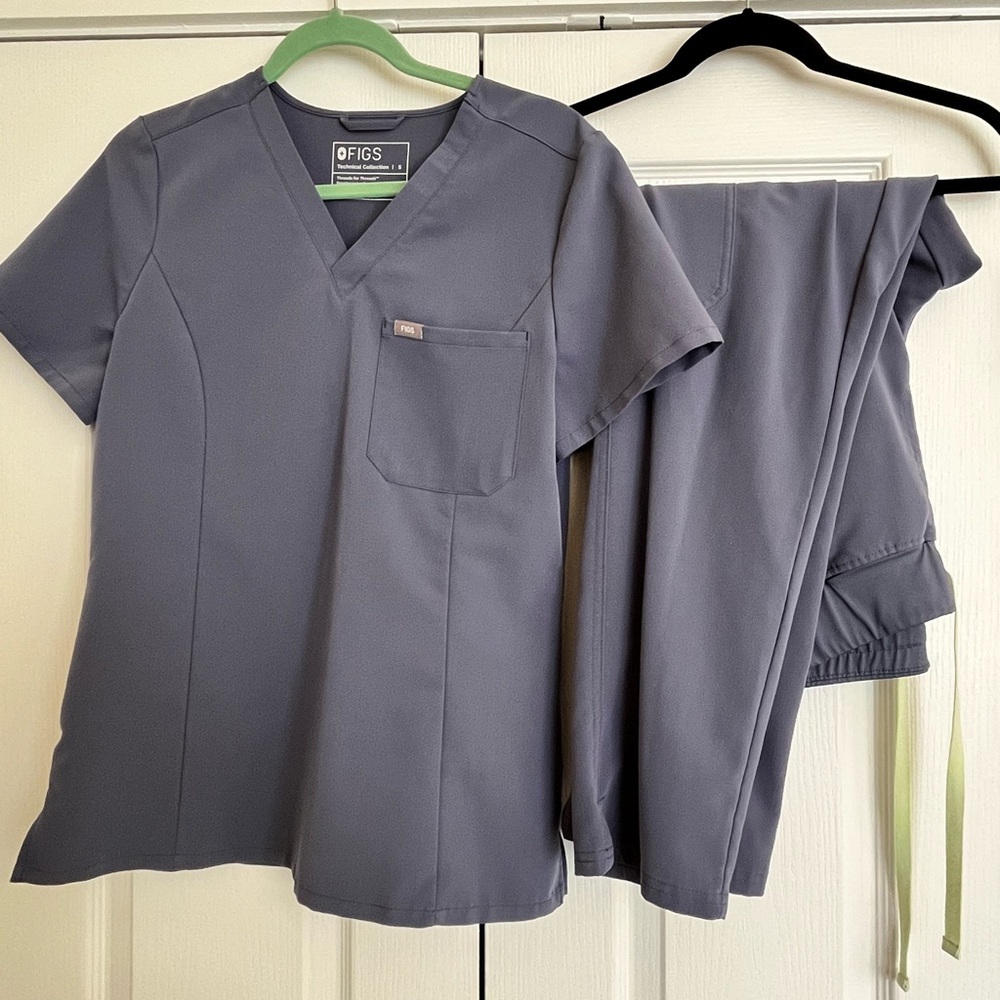 LIMITED EDITION Space Navy FIGS Scrub Set